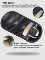 Faraday Signal Blocking Key Pouch