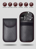 Faraday Signal Blocking Key Pouch